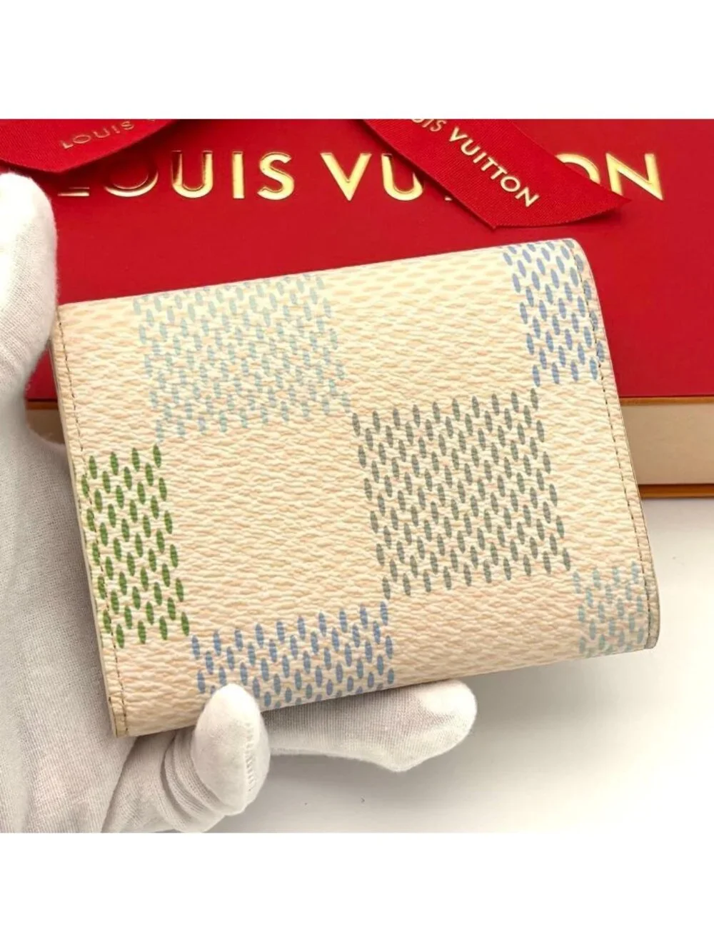 Louis Vuitton Portefeuille Victorine Damierlicious Wallet
